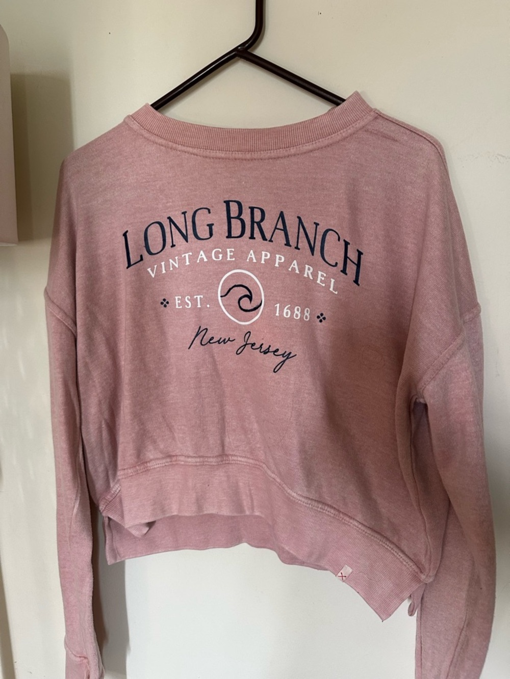 Vintage Apparel Pullover Sweatshirt - Dusty Pink